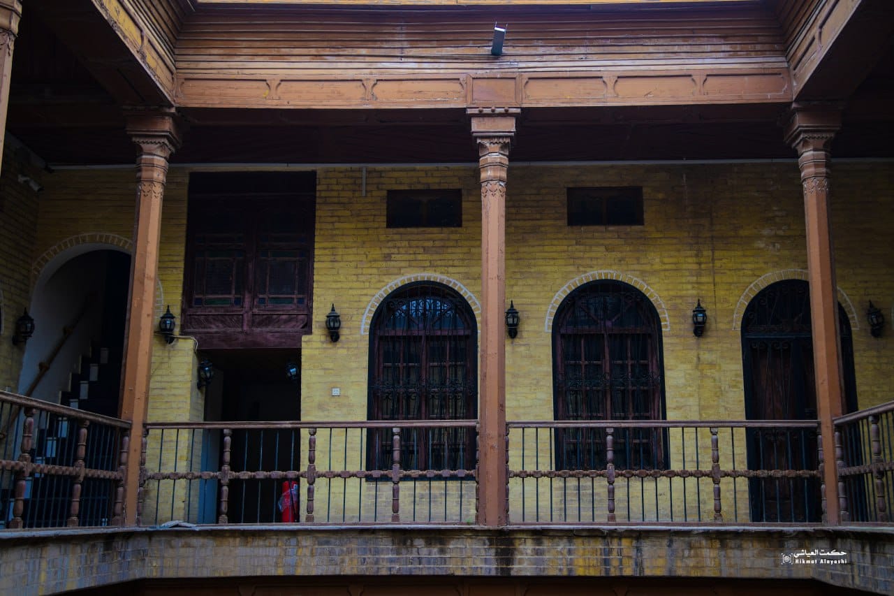traditional courtyard house in old Baghdad