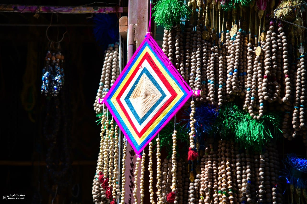 old market near Imam Ali in Karbala, Iraq